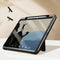 Supcase hoes met screen protector geschikt voor iPad Air 6 M3 / M2 - 13 inch 2025 / 2024 - Zwart