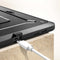 Supcase hoes met screen protector geschikt voor iPad Air 6 M3 / M2 - 13 inch 2025 / 2024 - Zwart