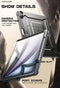 Supcase hoes met screen protector geschikt voor iPad Air 6 M3 / M2 - 13 inch 2025 / 2024 - Zwart