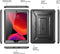 Supcase Unicorn Beetle hoes voor iPad 10.2 (2019 2020 2021) - zwart