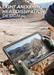 Supcase Unicorn Beetle Pro Tablethoes - Geschikt voor Samsung Galaxy Tab S9 - Met ingebouwde screenprotector - Kickstand - Full Body Protectie - Zwart