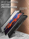 Supcase Unicorn Beetle Pro Tablethoes - Geschikt voor Samsung Galaxy Tab S9 - Met ingebouwde screenprotector - Kickstand - Full Body Protectie - Zwart