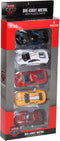 Super cars 5 stuks Die cast auto's in doos