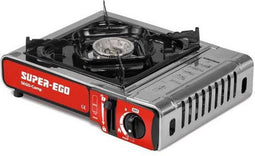 Super-Ego Draagbare Gasfornuis Met 1 Brander - 36x32x12cm
