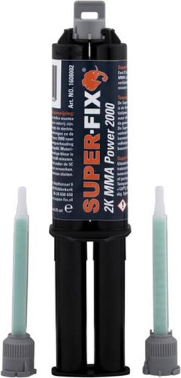 Super-Fix 2K MMA Power 2000 - extra sterk - tweecomponentenlijm - 25 ml