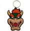 Super Mario - Bowser Rubber Keychain