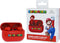 Super Mario - draadloze oordopjes | earpods - met oplaadcase - touch control - extra eartips - TWS (rood)