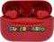 Super Mario - draadloze oordopjes | earpods - met oplaadcase - touch control - extra eartips - TWS (rood)