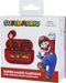 Super Mario - draadloze oordopjes | earpods - met oplaadcase - touch control - extra eartips - TWS (rood)