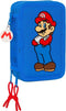 Super Mario Gevuld Etui, Play - 36 stuks - 19,5 x 12,5 x 5,5 cm- Polyester