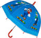 Super Mario Kinderparaplu - Blauw - 66 cm - Paraplu