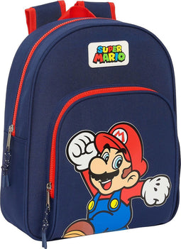 Super Mario Rugzak, Okey Dokey - 34 x 28 x 10 cm - Polyester