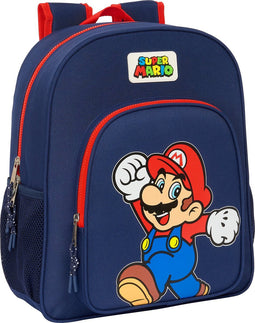 Super Mario Rugzak, Okey Dokey - 38 x 32 x 12 cm - Polyester