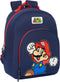 Super Mario Rugzak, Okey Dokey - 40 x 32 x 12 cm - Polyester