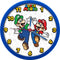 Super Mario Wandklok - 25 CM