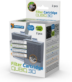 Superfish Cartridge Qubic 30 - Aquariumfilter - 2 stuks