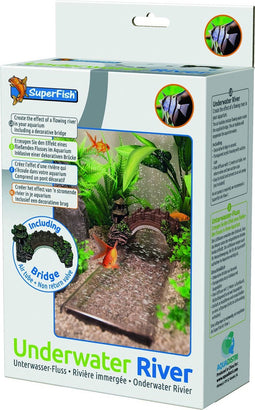 Superfish Deco Onderwater Rivier - Aquarium - Ornament - 17x24x8 cm 1 stuk