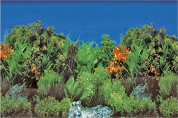 Superfish Deco Poster - Aquarium - Ornament - 150X61 cm Rots / Plant