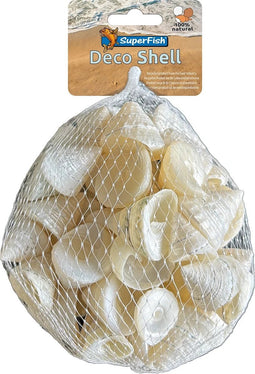 Superfish Decoratie schelpen Spiraal wit - Heremietkreefthuisjes