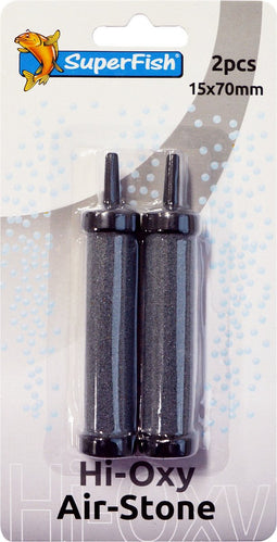 SuperFish Hi Oxy Airstone 15x70mm 2 stuks