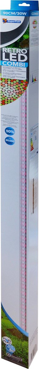 Superfish Led Combi 90 cm - Verlichting - 30 Watt T8/T5