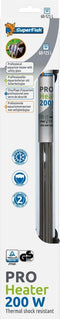 SuperFish Professionele Aquariumverwarmer - met Veiligheidsglas - 200 W - 60-125 L