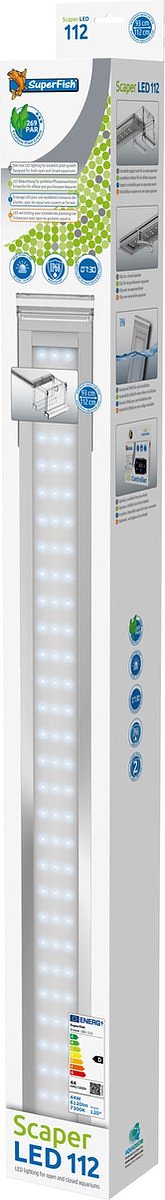 Superfish Scaper Led 112 cm - Aquarium LED Verlichting - 44 Watt