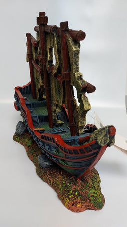 Superfish Scheepswrak L Aquariumdecoratie - 35 x 14 x 31cm