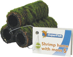 Superfish Shrimp Home Met Mos - Aquarium - Ornament - M
