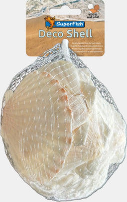 SuperFish Superfish Deco Schelp Coquille Wit 200 Gram
