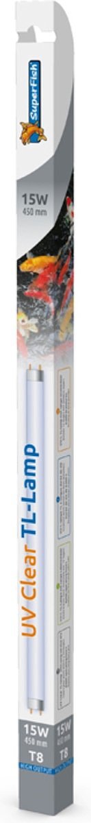 Superfish uv tl lamp 15w - t8 - 45 cmSuperFish