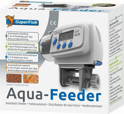 Superfish Visvoerautomaat - Aqua Feeder - Wit/grijs