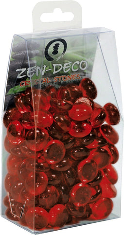 Superfish zen-deco crystal stenen rood