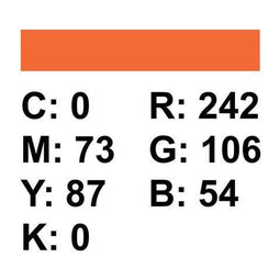 Superior Achtergrondpapier 39 Bright Orange 1,35 x 11m
