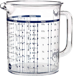 SUPERLINE maatkan 1.0 L. transparent