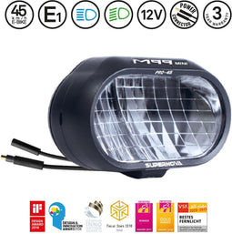 SUPERNOVA Voorlicht Koplamp M99 Mini Pro 45 Zwart
