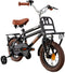 Supersuper Cooper - Kinderfiets - Jongensfiets - 12 inch - Mat Zwart