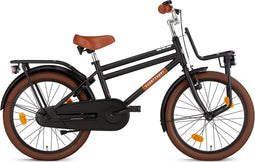Supersuper Cooper - Kinderfiets - Jongensfiets - 20 inch - Mat Zwart