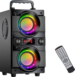 SUPNIU A21 Bluetooth-luidspreker - Krachtige Draagbare Speaker met 60W Geluid en LED-verlichting