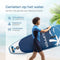 Supper Sup Board XL - Max. 220KG - Opblaasbaar – Paddle Board – Verstelbare Peddel – Waterdicht Telefoonhoesje – Zitje – Pomp – Vin – Leash – Draagtas – 335 x 81 cm