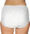 Suprima 1205 Incontinentiebroekje PVC slip, UNISEX, wit (38) (heupomtrek 94 cm)