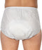 Suprima 1205 Incontinentiebroekje PVC slip, UNISEX, wit (46) (heupomtrek 110 cm)