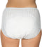 Suprima 1205 Incontinentiebroekje PVC slip, UNISEX, wit (50) (heupomtrek 118 cm)