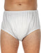 Suprima 1205 Incontinentiebroekje PVC slip, UNISEX, wit (60) (heupomtrek 140-160 cm)