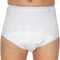 Suprima 1245 Incontinentiebroekje, slip, katoen, PU KRUIS, UNISEX, wit (38) (heupomtrek 94 cm)