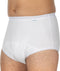 Suprima 1245 Incontinentiebroekje, slip, katoen, PU KRUIS, UNISEX, wit (46) (heupomtrek 110 cm)