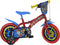 Dino Paw Patrol - Kinderfiets 12 Inch - van 2-4 Jaar - met Zijwieltjes - Jongensfiets Rood