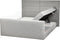 ARISTOCRAT - Boxspringbed - Lichtgrijs - 160 x 200 cm - Polyester