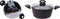 Excellent Houseware - Braadpan 24 cm - Gesmeed aluminium - Soft touch handvat - Inclusief glazen deksel