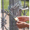 Set van 4 hangsloten 35 mm